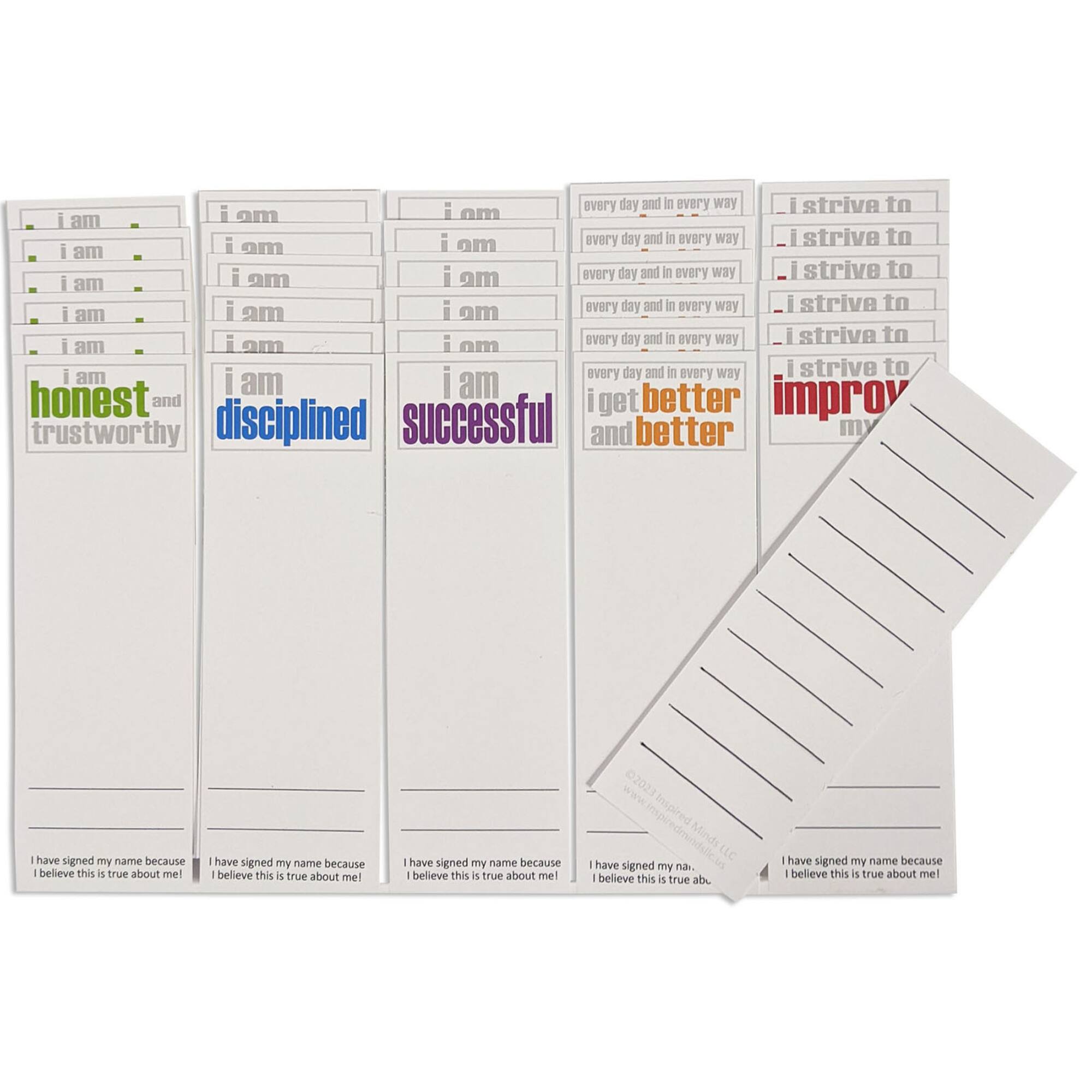 Inspired Minds Inner Strength Booster Set, Page Keepers, 6 Each of 5 Titles